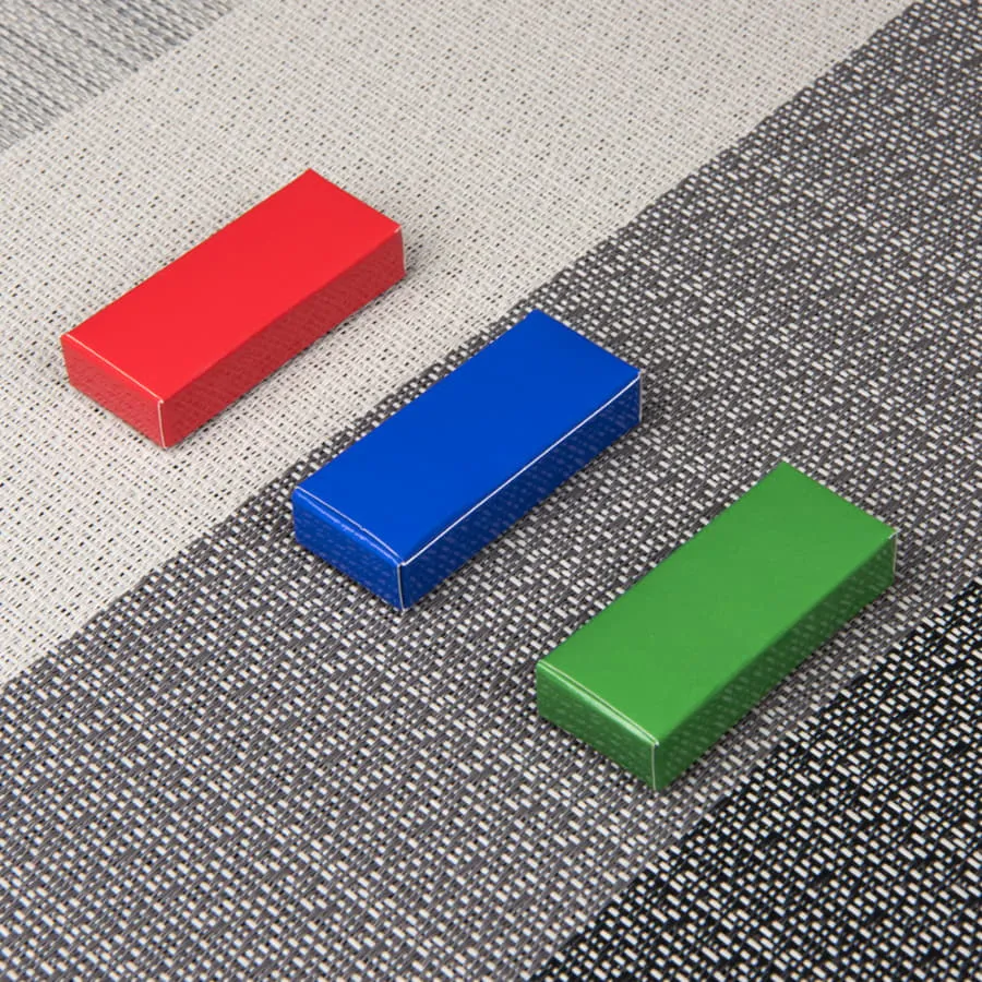 Подарочная коробка для флешки HALMER  размер 6 x 1,2 x 2,5 см