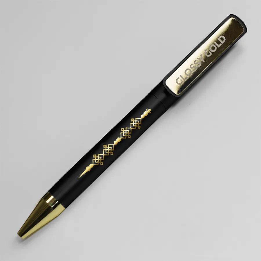 Ручка шариковая GLOSSY GOLD