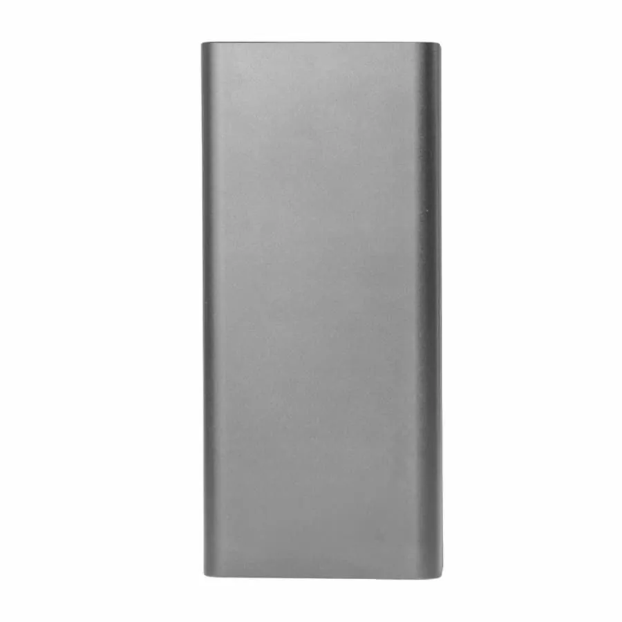 Универсальный аккумулятор Iron line 10 (10000 мАч), металл, синий, 14,7х6.6х1,5 см