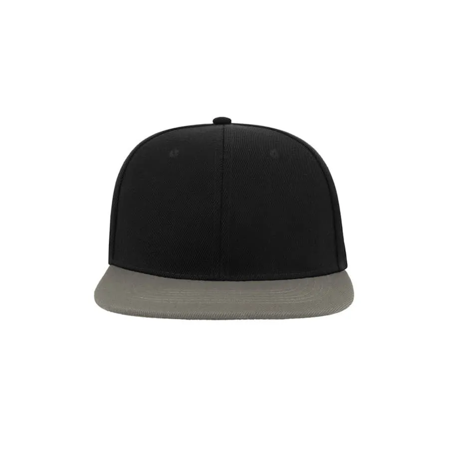 Бейсболка SNAP BACK, 6 клиньев, пластиковая застежка