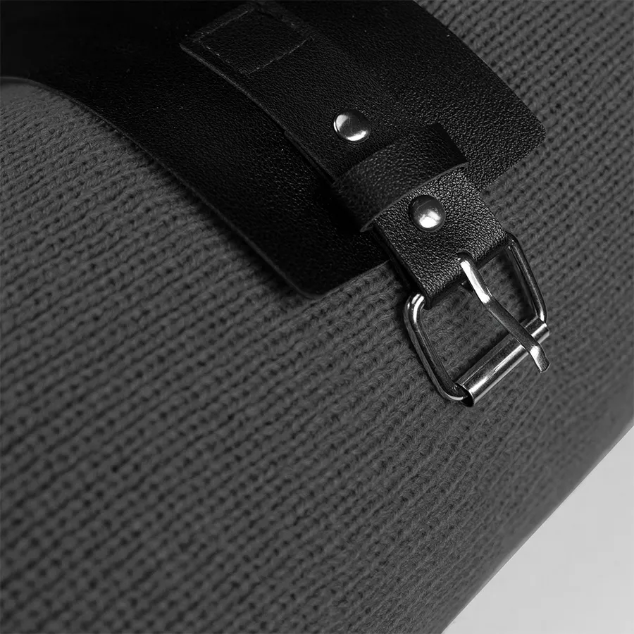 Плед  "Belt"; синий; 130 х 180 см; 100% акрил, с поясом