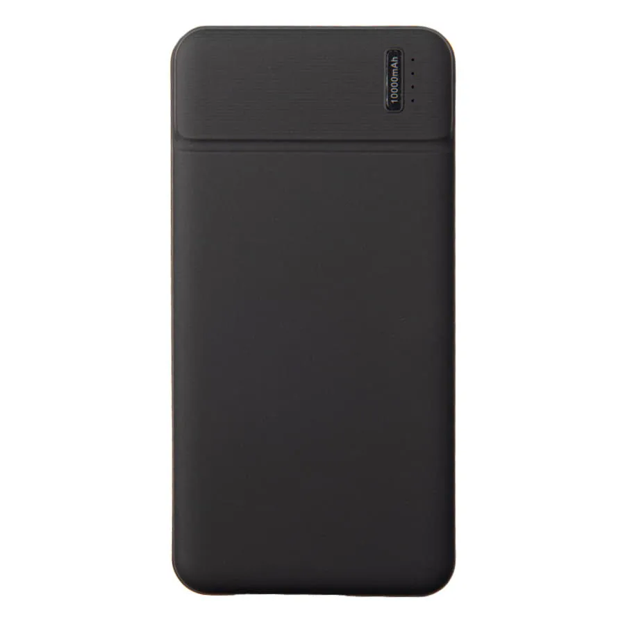Универсальный аккумулятор Flash 10 (10000 мАч) с подсветкой и soft touch,синий,13,7х6,87х1,55 мм