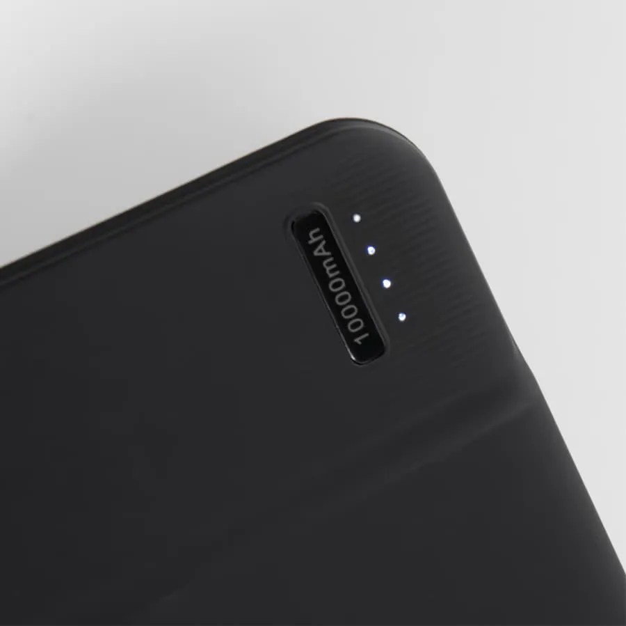 Универсальный аккумулятор Flash 10 (10000 мАч) с подсветкой и soft touch,синий,13,7х6,87х1,55 мм