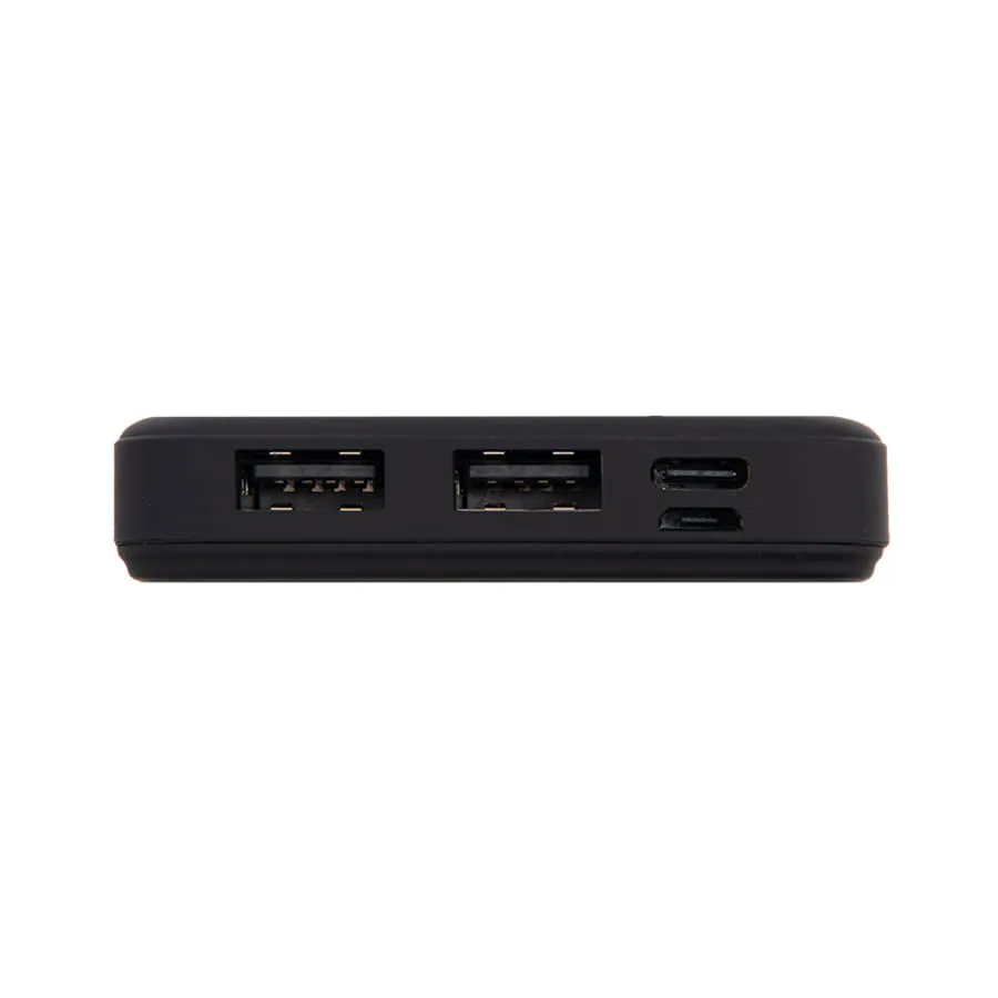 Универсальный аккумулятор Flash 10 (10000 мАч) с подсветкой и soft touch,синий,13,7х6,87х1,55 мм