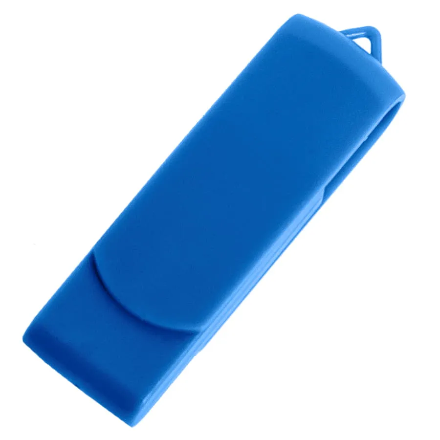 USB flash-карта SWING (8Гб), белый, 6,0х1,8х1,1 см, пластик