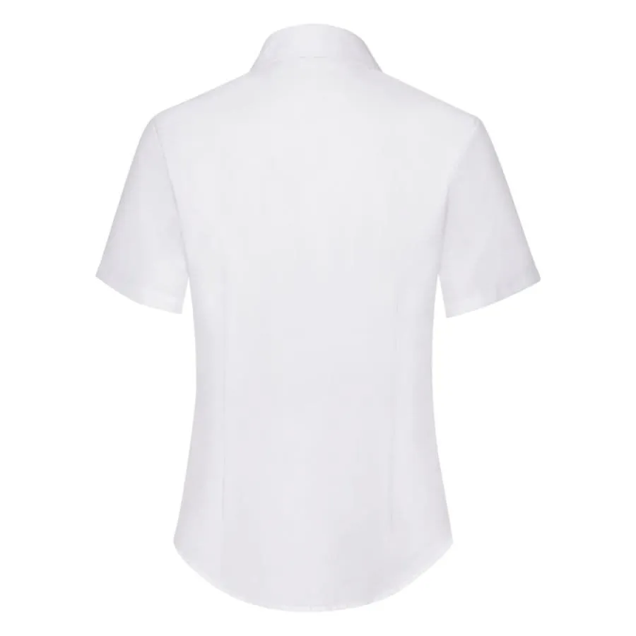 Рубашка женская SHORT SLEEVE OXFORD SHIRT LADY-FIT 130