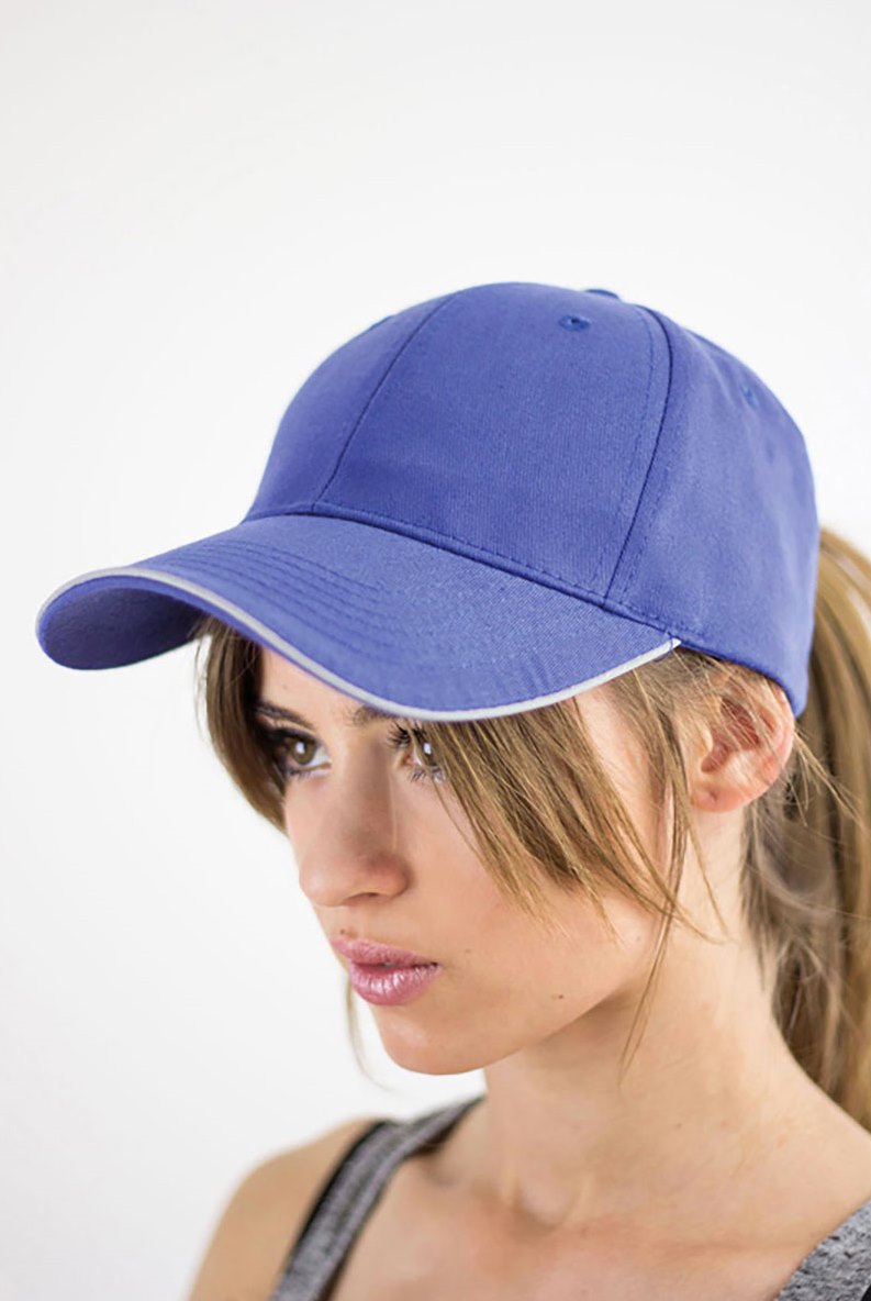 Бейсболка REFLECT со светоотражающими деталями, 6 клиньев,  металлическая застежка