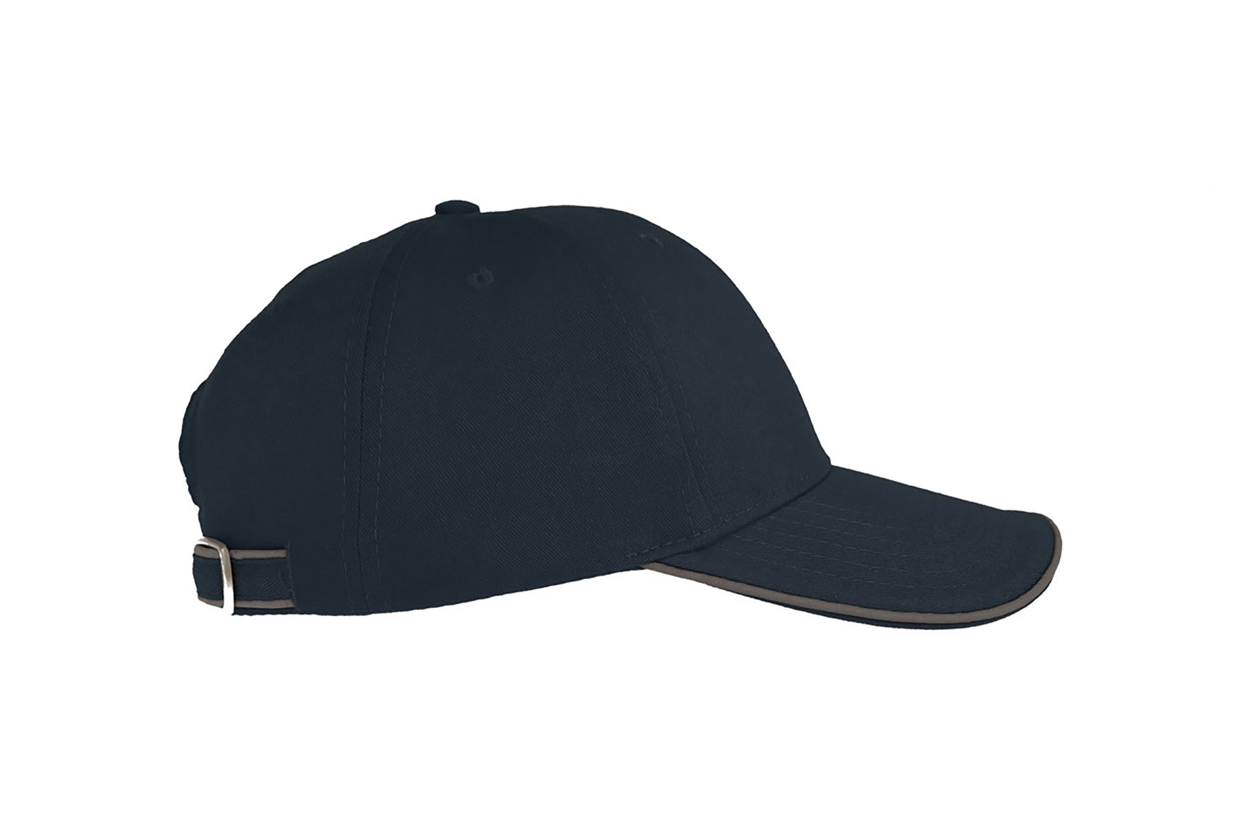 Бейсболка REFLECT со светоотражающими деталями, 6 клиньев,  металлическая застежка