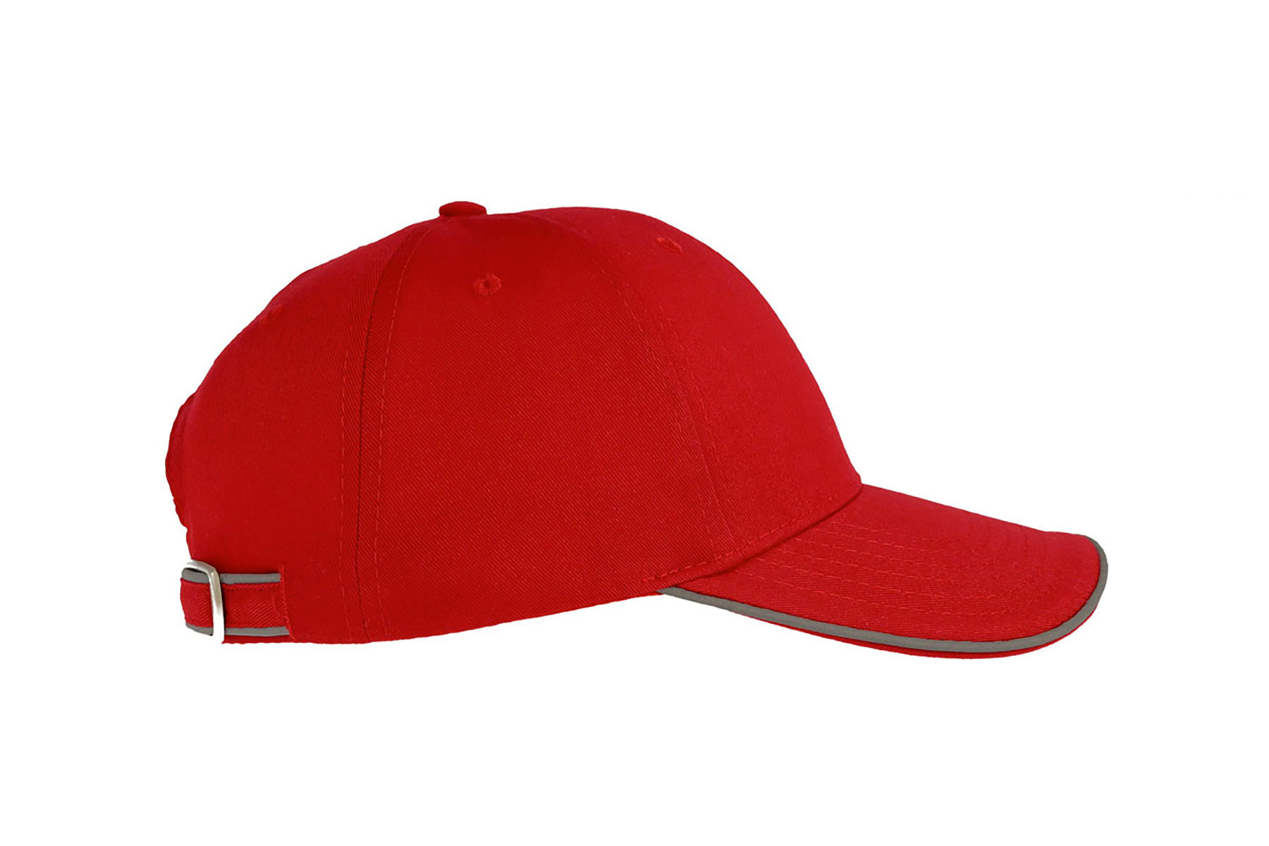 Бейсболка REFLECT со светоотражающими деталями, 6 клиньев,  металлическая застежка