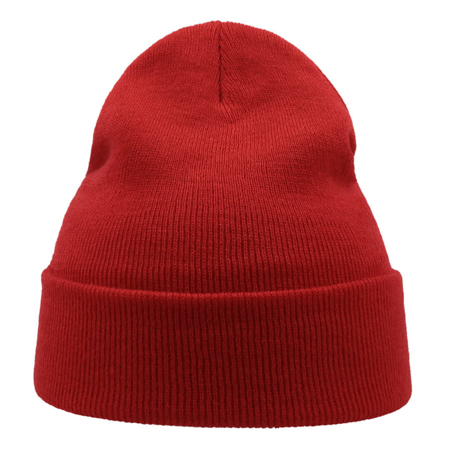 Шапка вязаная  двойная WIND с отворотом