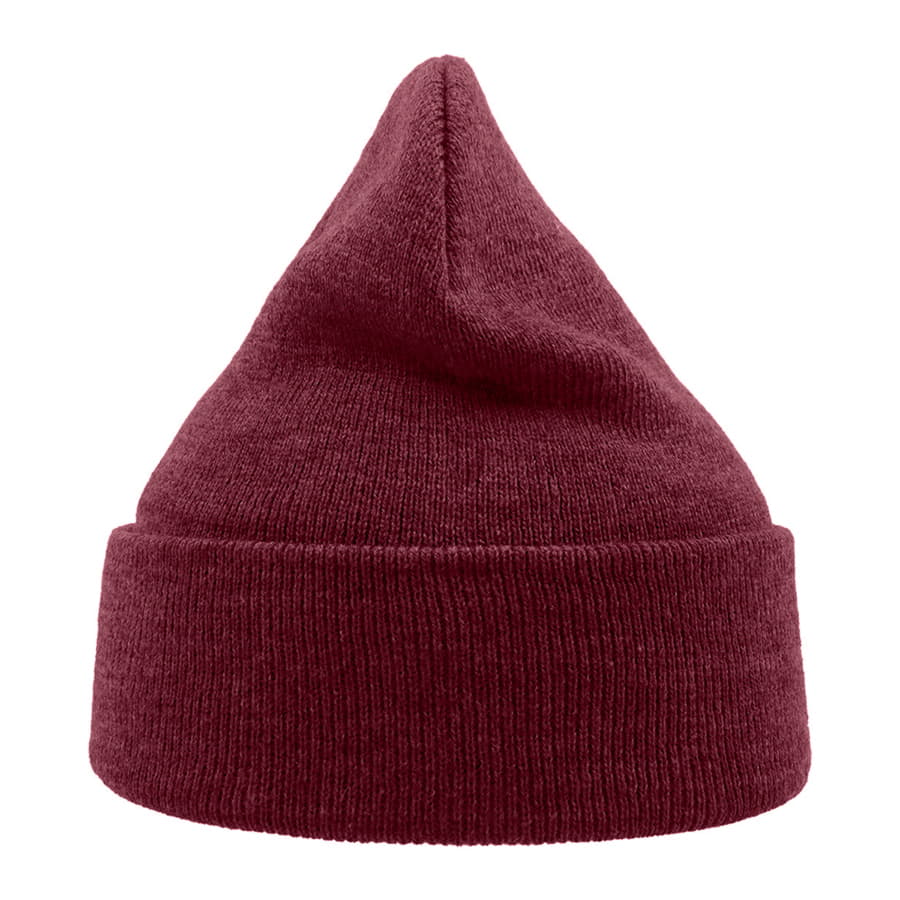 Шапка вязаная  двойная WIND с отворотом