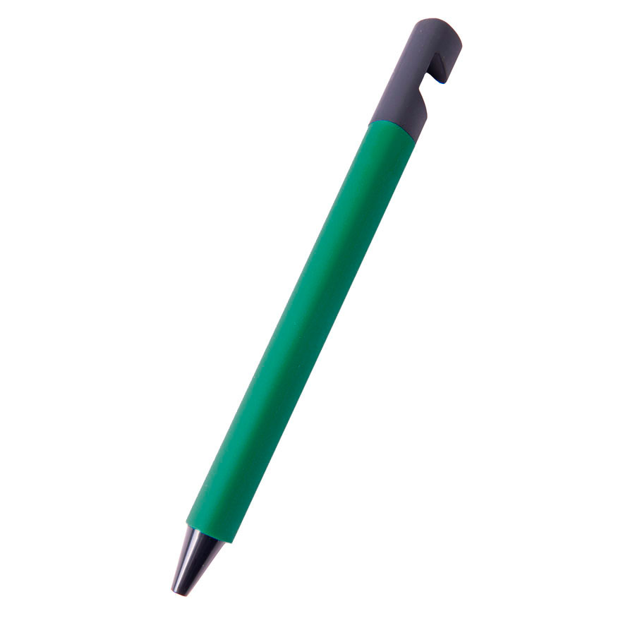 N5 soft, ручка шариковая, голубой/черный, пластик,soft-touch, подставка для смартфона