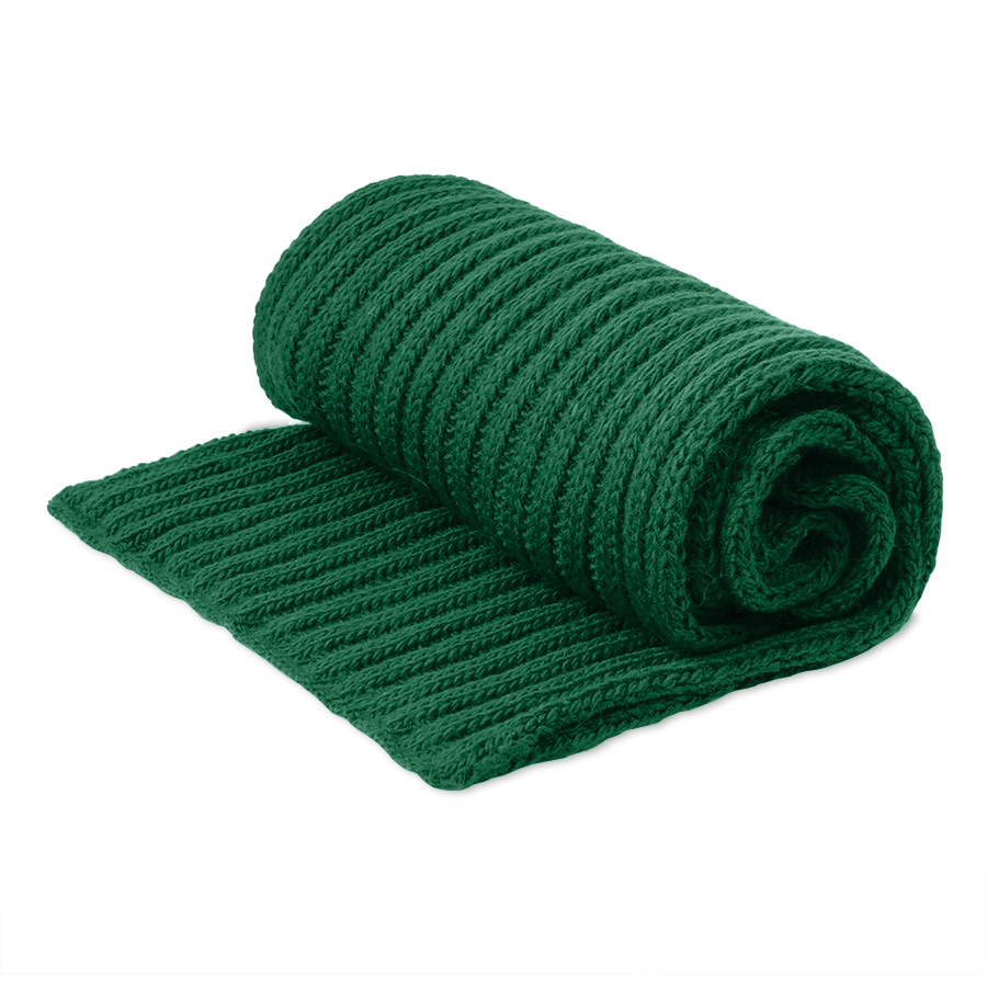 Шарф вязаный НАСВЯЗИ© шерсть/акрил