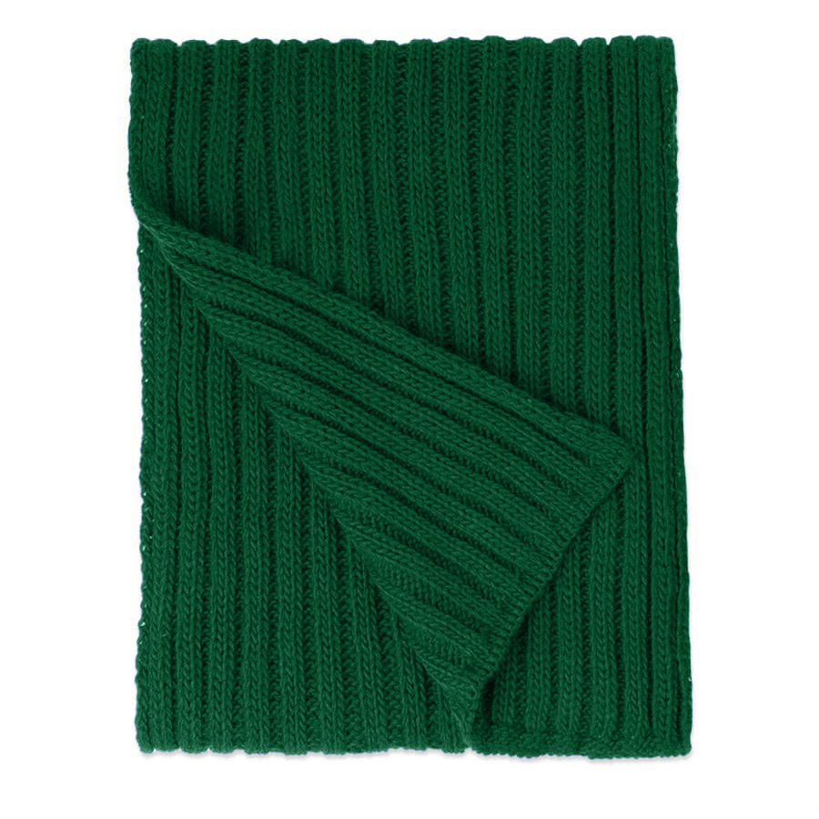 Шарф вязаный НАСВЯЗИ© шерсть/акрил