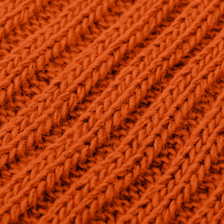 Шарф вязаный НАСВЯЗИ© шерсть/акрил