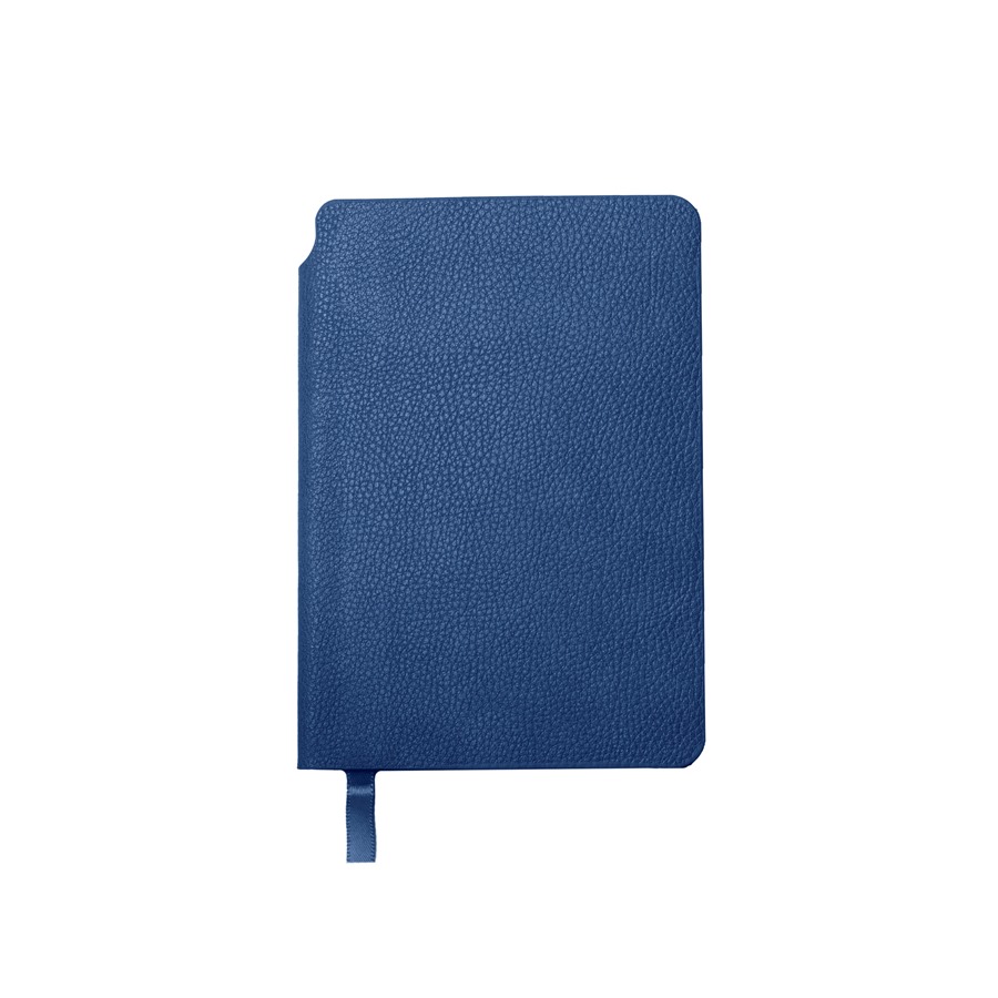 Ежедневник недатированный SALLY, A6, голубой, кремовый блок