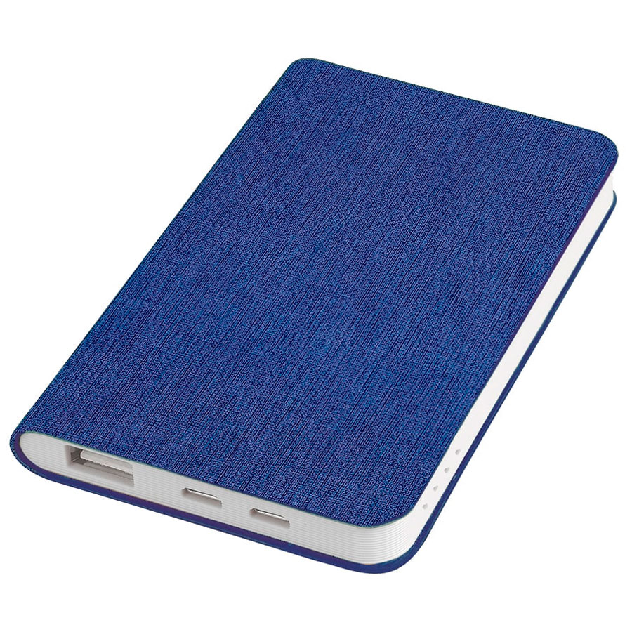 Универсальный аккумулятор "Provence" (5000mAh),голубой,7,5х12,1х1,1см, искусственная кожа,пл