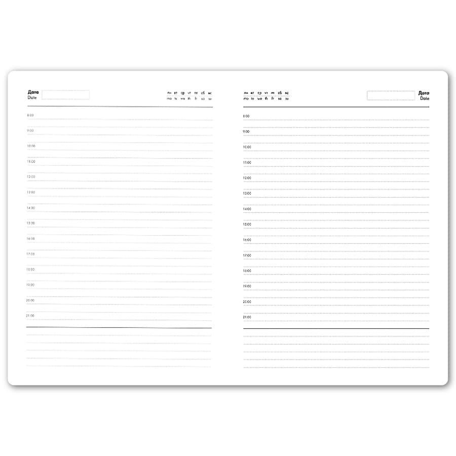 Ежедневник недатированный BLISS, формат А4, в линейку