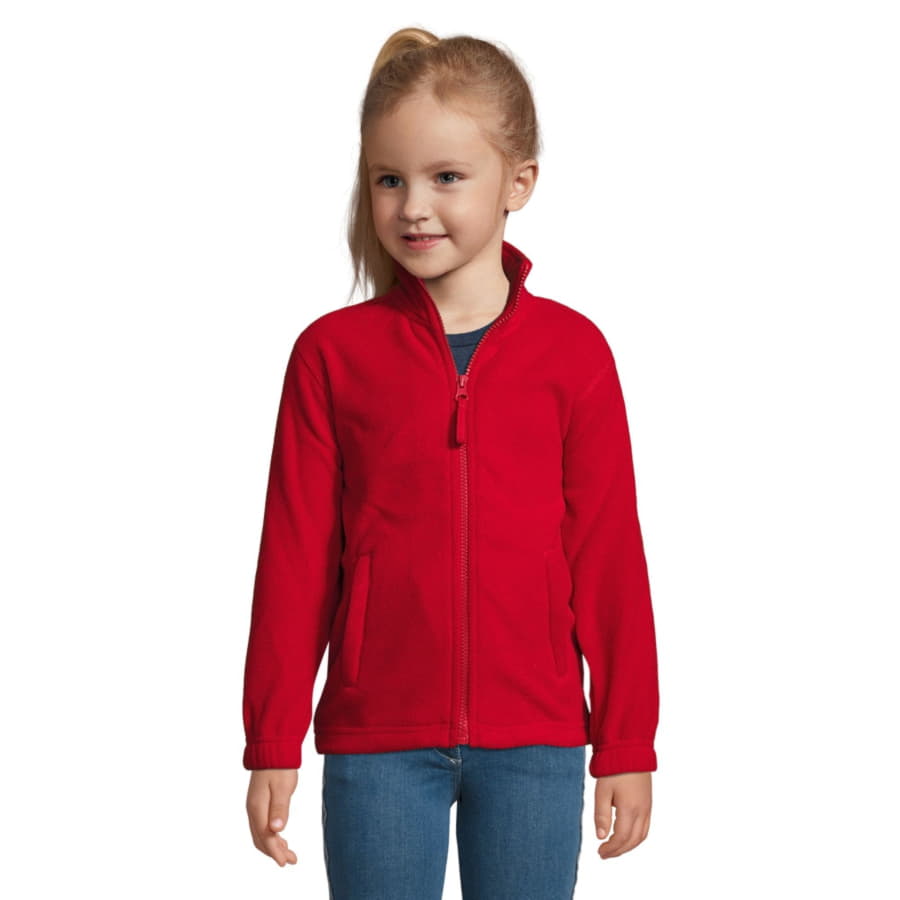 Толстовка детская NORTH KIDS 300, Красный