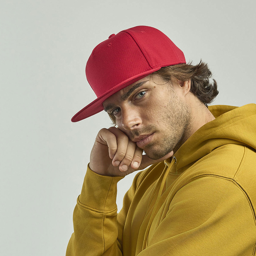 Бейсболка SNAP FIVE-S, 5 клиньев, пластиковая застежка