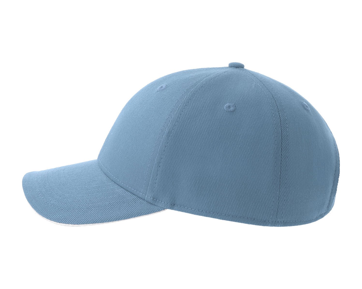 Бейсболка LIBERTY SANDWICH-S 270, 6 клиньев, металлическая застежка