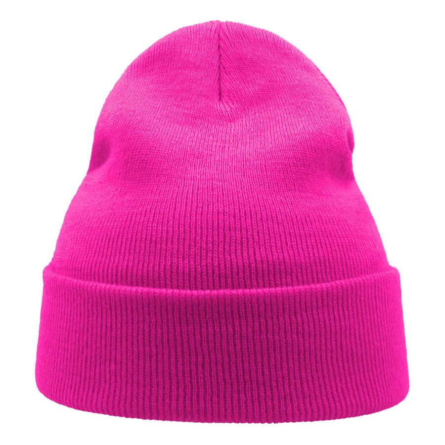 Шапка вязаная  двойная WIND с отворотом