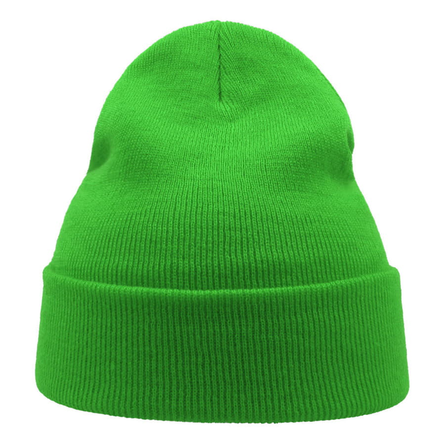 Шапка вязаная  двойная WIND с отворотом