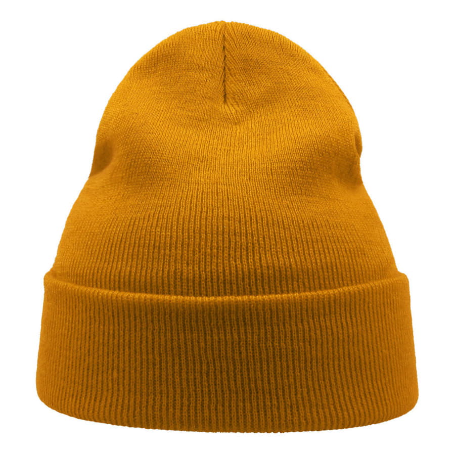 Шапка вязаная  двойная WIND с отворотом