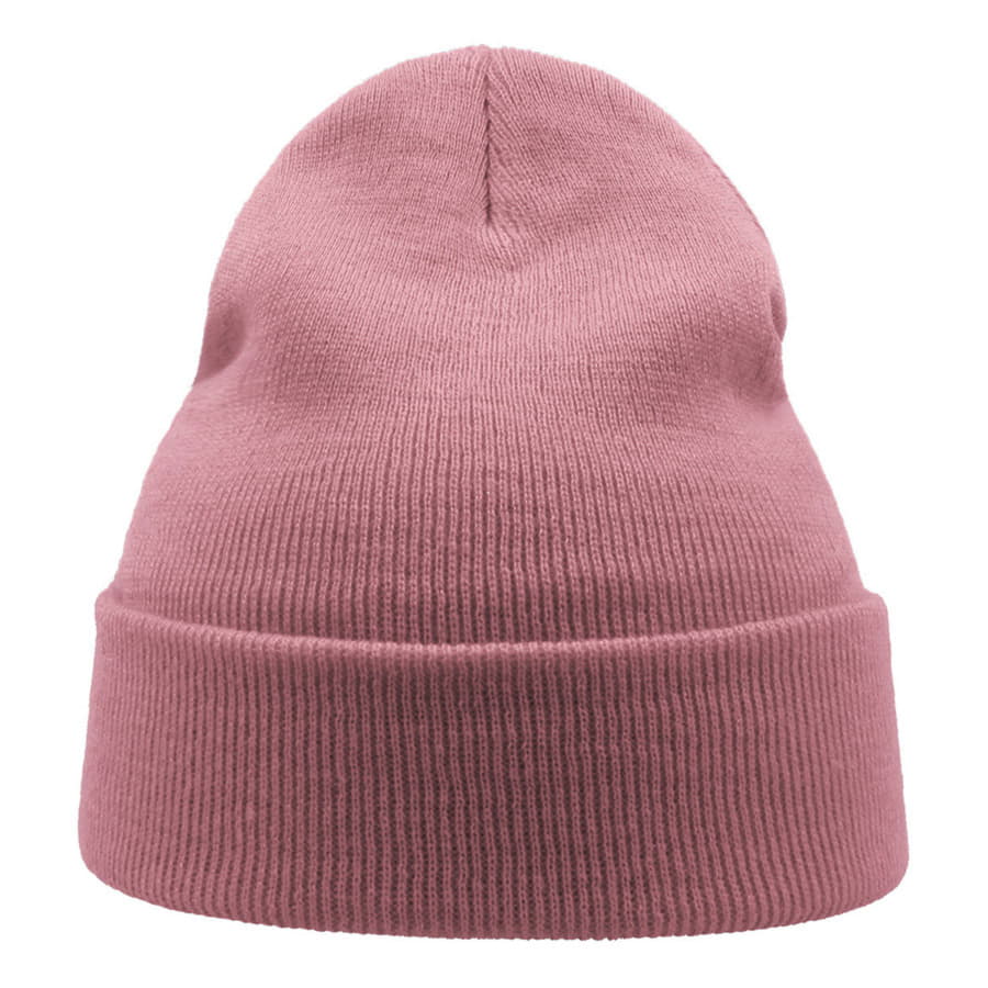 Шапка вязаная  двойная WIND с отворотом