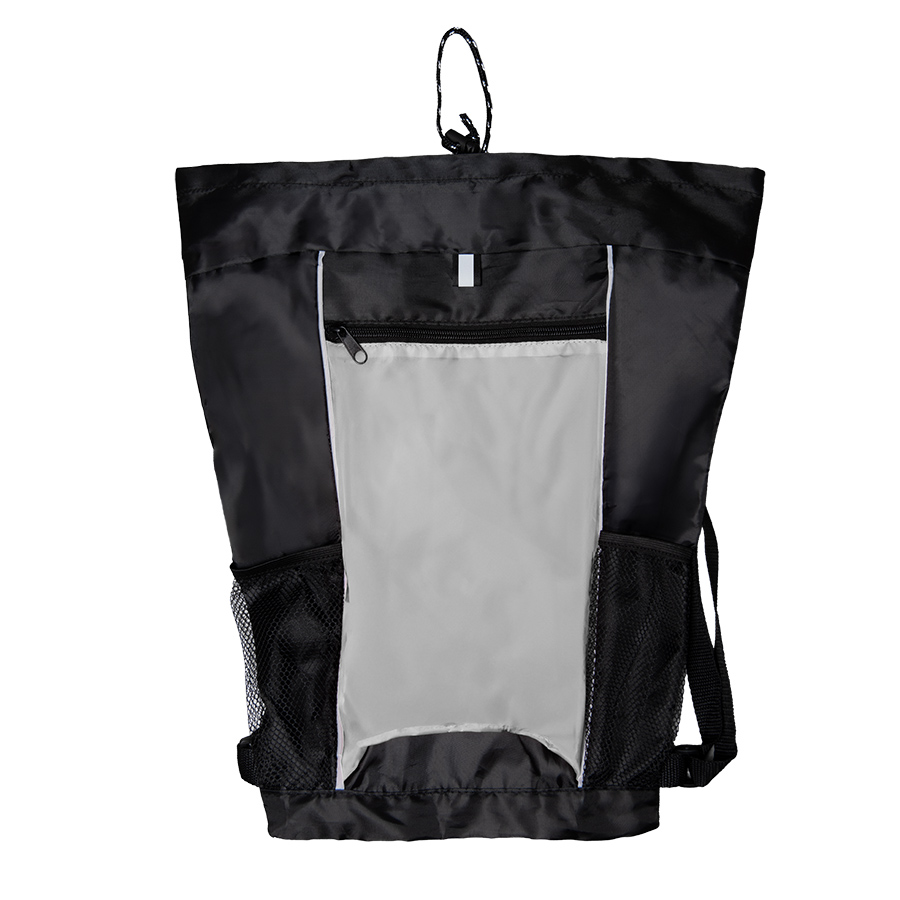 Рюкзак Fab, жёлтый/чёрный, 47 x 27 см, 100% полиэстер 210D