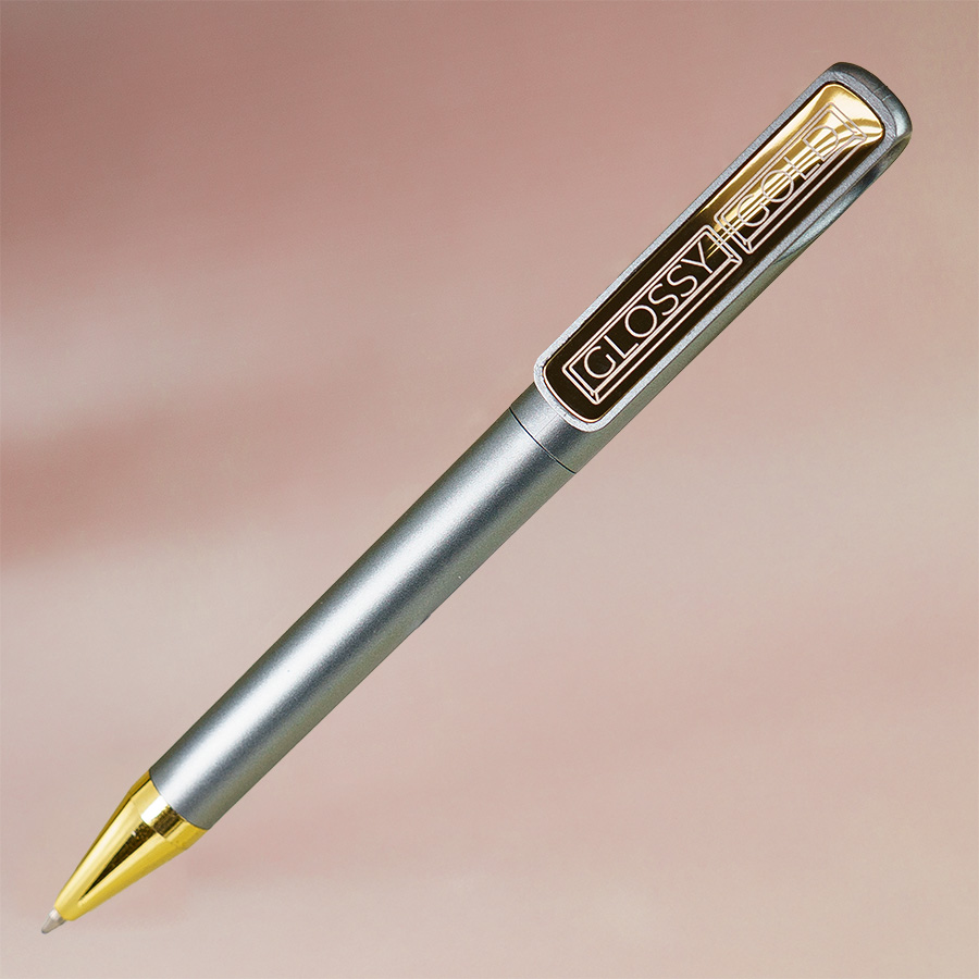 Ручка шариковая GLOSSY GOLD