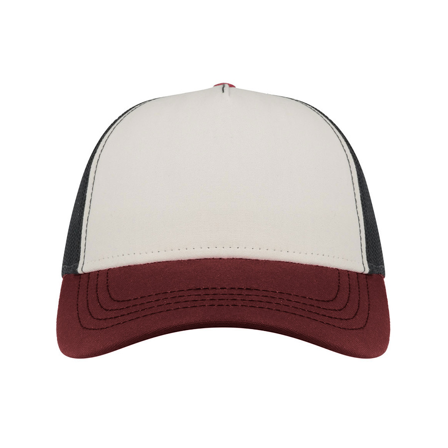 Бейсболка RAPPER CANVAS-S, 5 клиньев, пластиковая застёжка