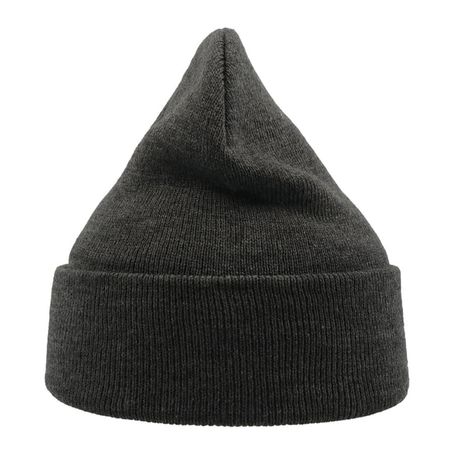 Шапка вязаная  двойная WIND с отворотом