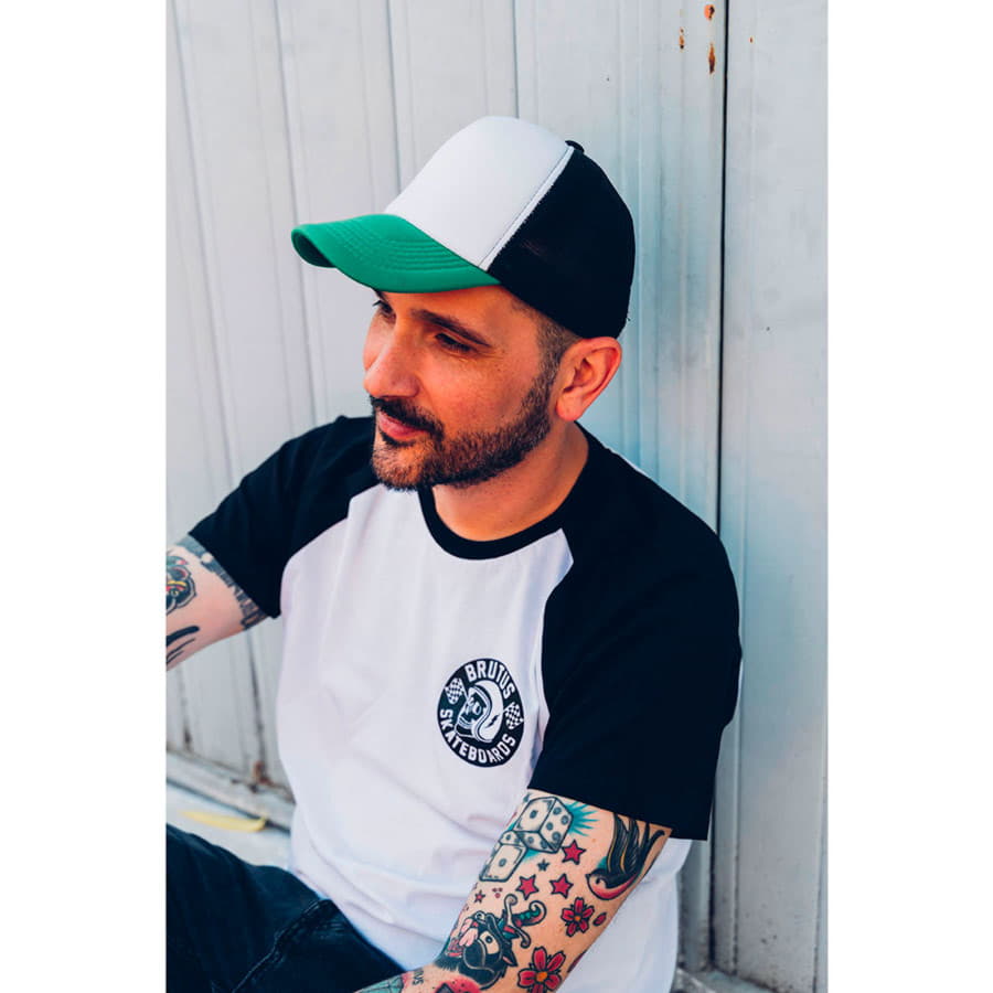 Бейсболка  RAPPER, 5 клиньев, пластиковая застежка
