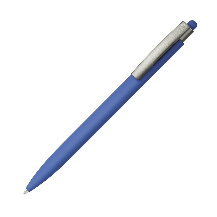 ELLE SOFT, ручка шариковая,  голубой, металл, синие чернила