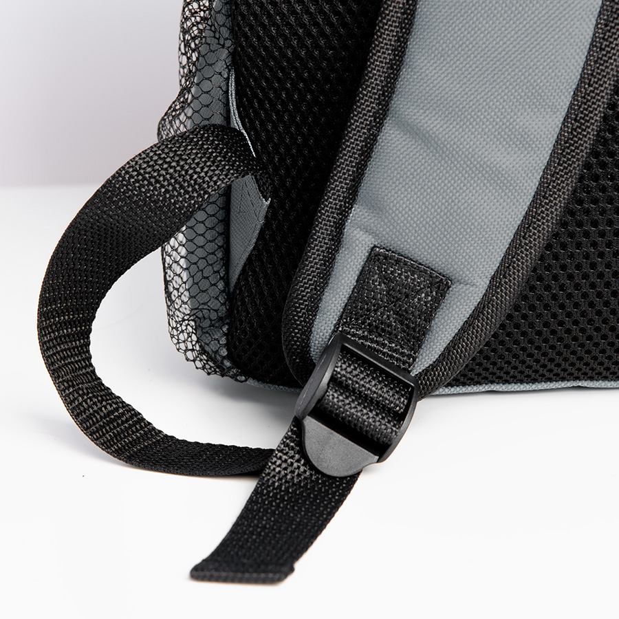 
Рюкзак DISCO, серый, 40 x 29 x11 см, 100% полиэстер 600D