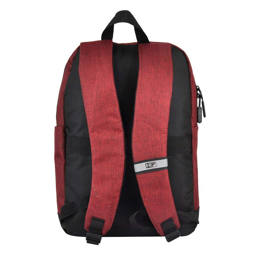 Рюкзак Boom, красный/чёрный, 43 x 30 x 13 см, 100% полиэстер 300 D