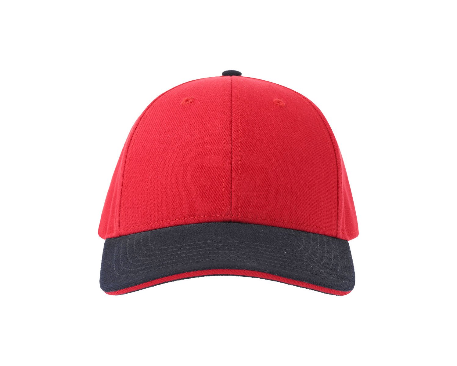 Бейсболка LIBERTY SANDWICH-S 270, 6 клиньев, металлическая застежка