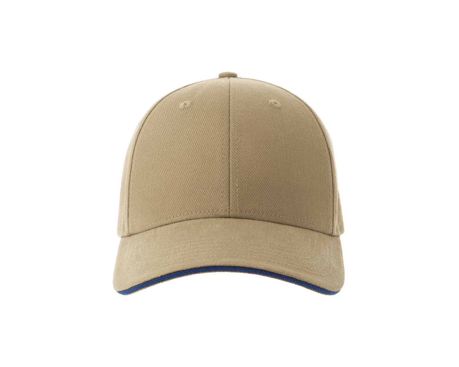 Бейсболка LIBERTY SANDWICH-S 270, 6 клиньев, металлическая застежка