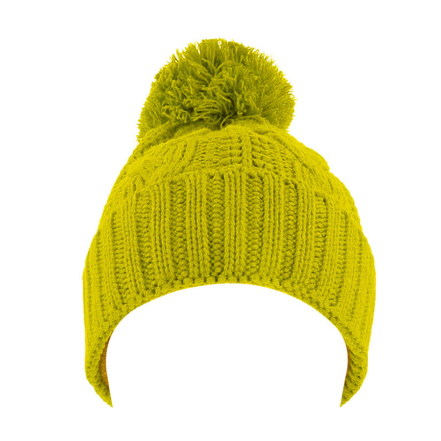 Шапка VOGUE,  белый, верх: 100% акрил, подкладка: 100% полиэстер