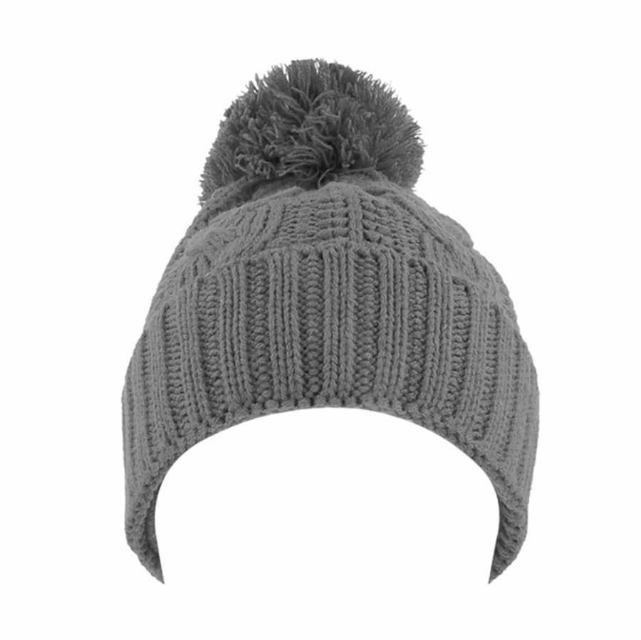 Шапка VOGUE,  белый, верх: 100% акрил, подкладка: 100% полиэстер