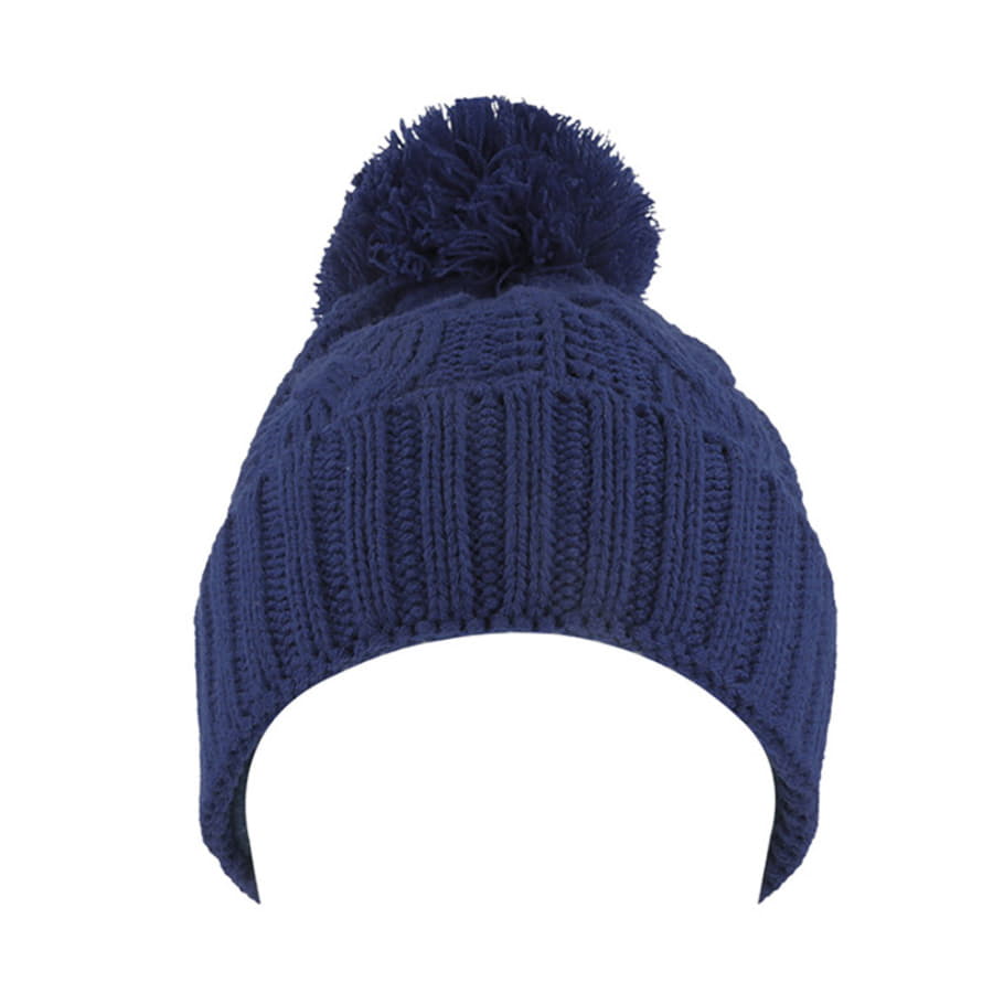 Шапка VOGUE,  белый, верх: 100% акрил, подкладка: 100% полиэстер