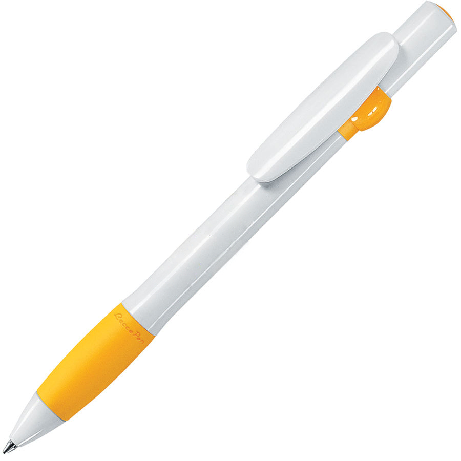 ALLEGRA, ручка шариковая, синий/белый, пластик