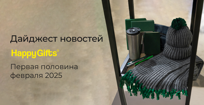 Дайджест Happy Gifts. Февраль. 2025