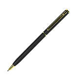 Ручка шариковая SLIM от B1 черный золотистый