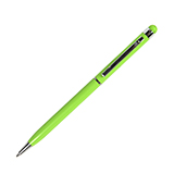 Ручка шариковая со стилусом TOUCHWRITER от B1 зеленое яблоко хром