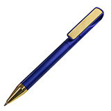 Ручка NeoPen GLOSSY GOLD синий золотой
