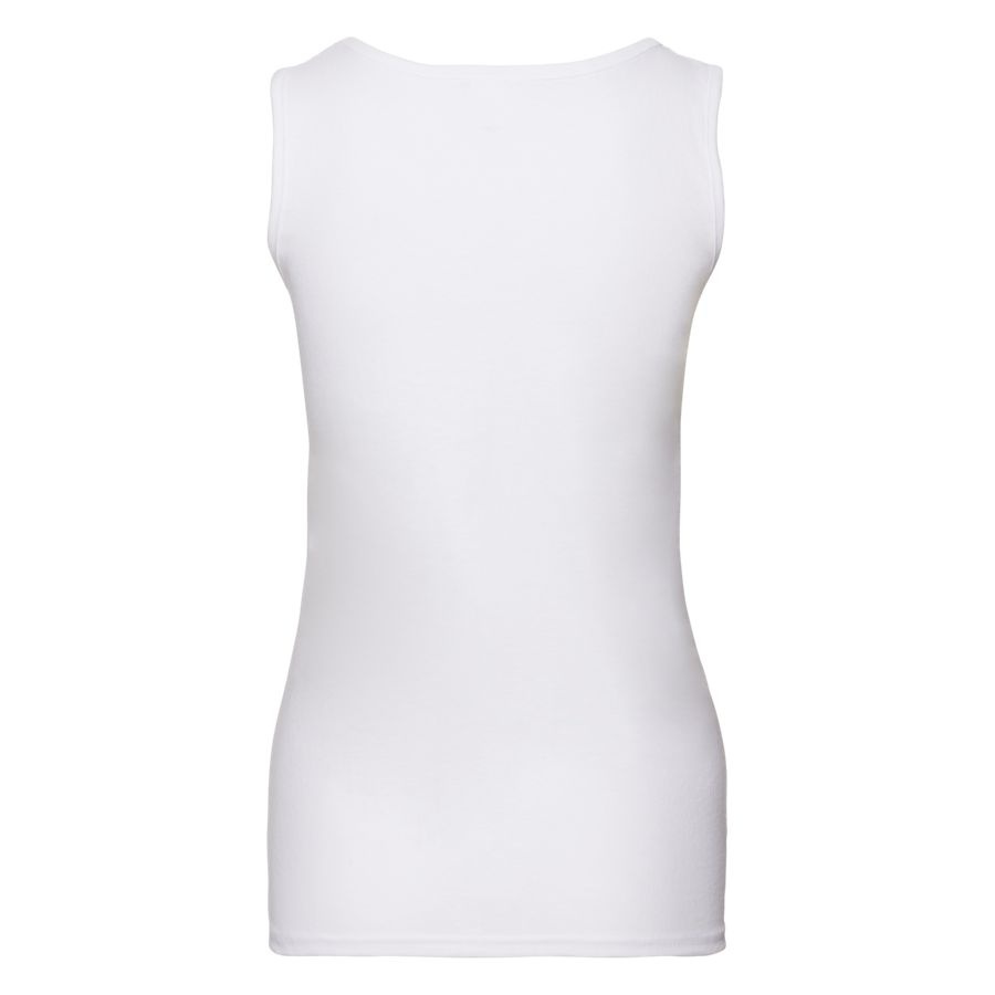 Майка женская "Lady-Fit Valueweight Vest", черный,XS, 97% хлопок,3%полиэстер, 165 г/м2